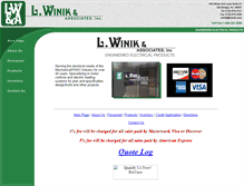 Tablet Screenshot of lwinik.com